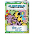 Action Pack Coloring Book W/ Crayons & Sleeve - All About Insects